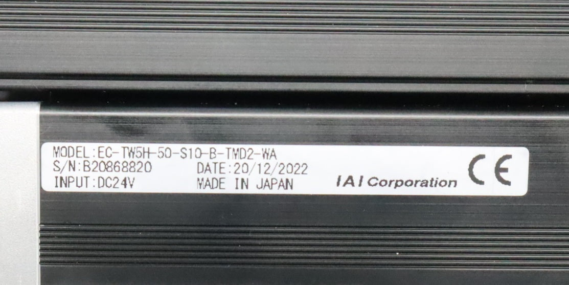 IAI エレシリンダ EC-TW5H-50-S10-B-TMD2-WA（ケーブル長さ3.0m） – メンテナンスパーツ