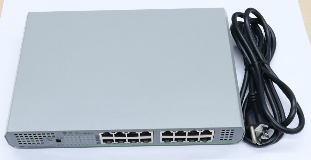 超歓迎安いAllied Telesアライドテレシス AT-GS910/16 新品未開封品 PC周辺機器