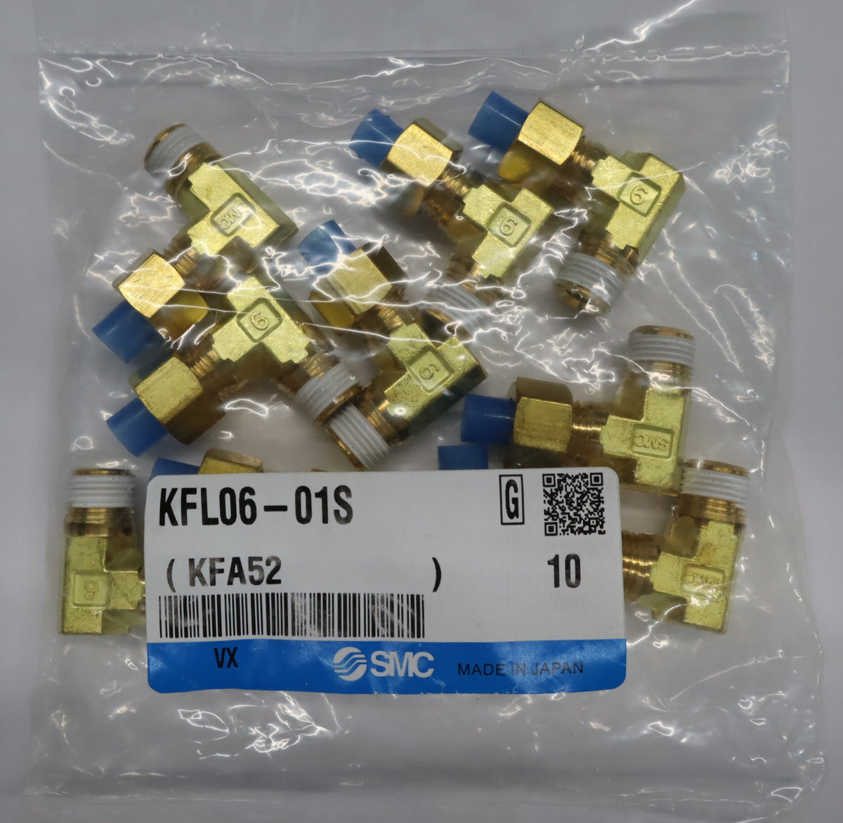 SMC インサート管継手エルボユニオン KFL06-01S（10個入） – メンテナンスパーツ