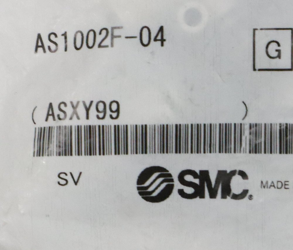 SMC インラインスピコン AS1002F-04 – メンテナンスパーツ