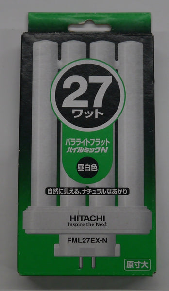 HITACHI（日立） パラライトフラット パイルミックN 昼白色 27ワット FML27EX-N
