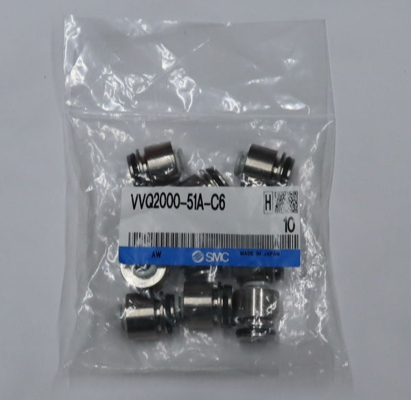 SMC ワンタッチ管継手 VVQ2000-51A-C6（10個入）