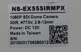 NSK フルハイビジョンHD-SDIドーム型暗視カメラ NS-EX555IRMPX