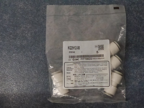 SMC  ワンタッチ継手 ユニオンワイ  KQ2H12-00 (5個入り)