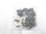 三価メッキ（三価ホワイト） トラス小ねじ M4×10mm（100個入り）