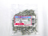 三価メッキ（三価ホワイト） 十字穴付き皿小ねじ M4×15mm（小袋100入り）