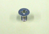 三価メッキ（三価ホワイト） 十字穴付き皿小ねじ M4×8mm