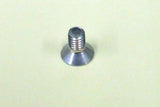 三価メッキ（三価ホワイト） 十字穴付き皿小ねじ M4×8mm