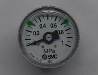 【中古】SMC 圧力計 G36-10-01-L