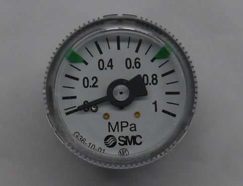 【中古】SMC 圧力計 G36-10-01-L