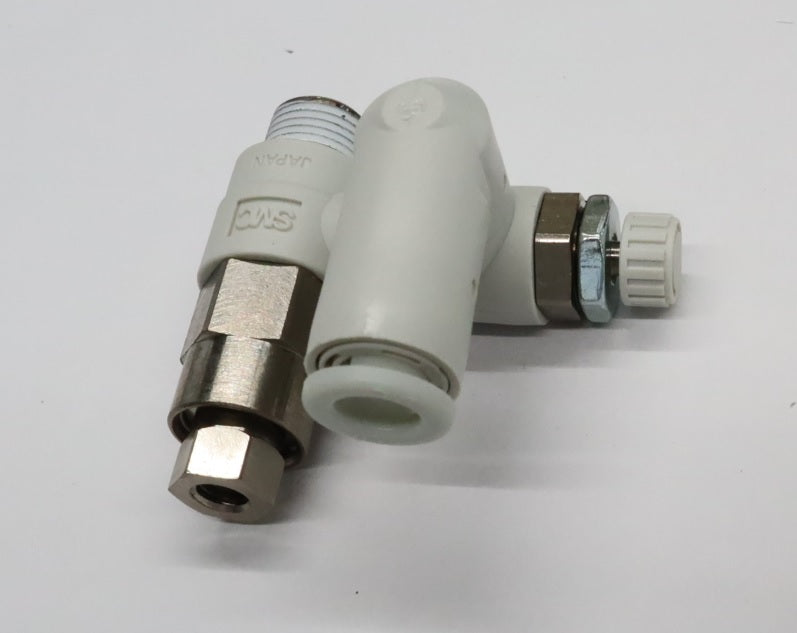 SMC パイロットチェック弁付スピコン ASP330F-01-06S