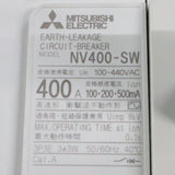 三菱電機 漏電ブレーカー NV400-SW 3P 400A 100/200/500mA切換