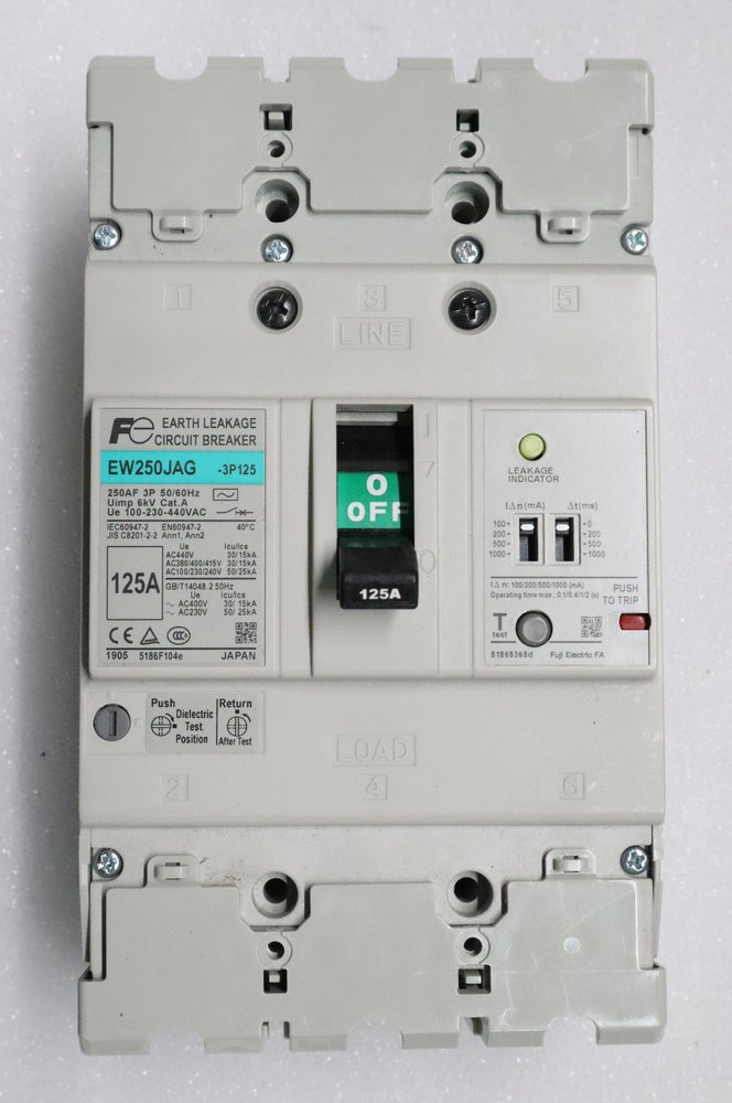 富士電機 漏電遮断器 EW250JAG-3P125K – メンテナンスパーツ 富士電機 漏電遮断器 EW250JAG-3P125K – メンテナンスパーツ