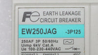 富士電機 漏電遮断器 EW250JAG-3P125K